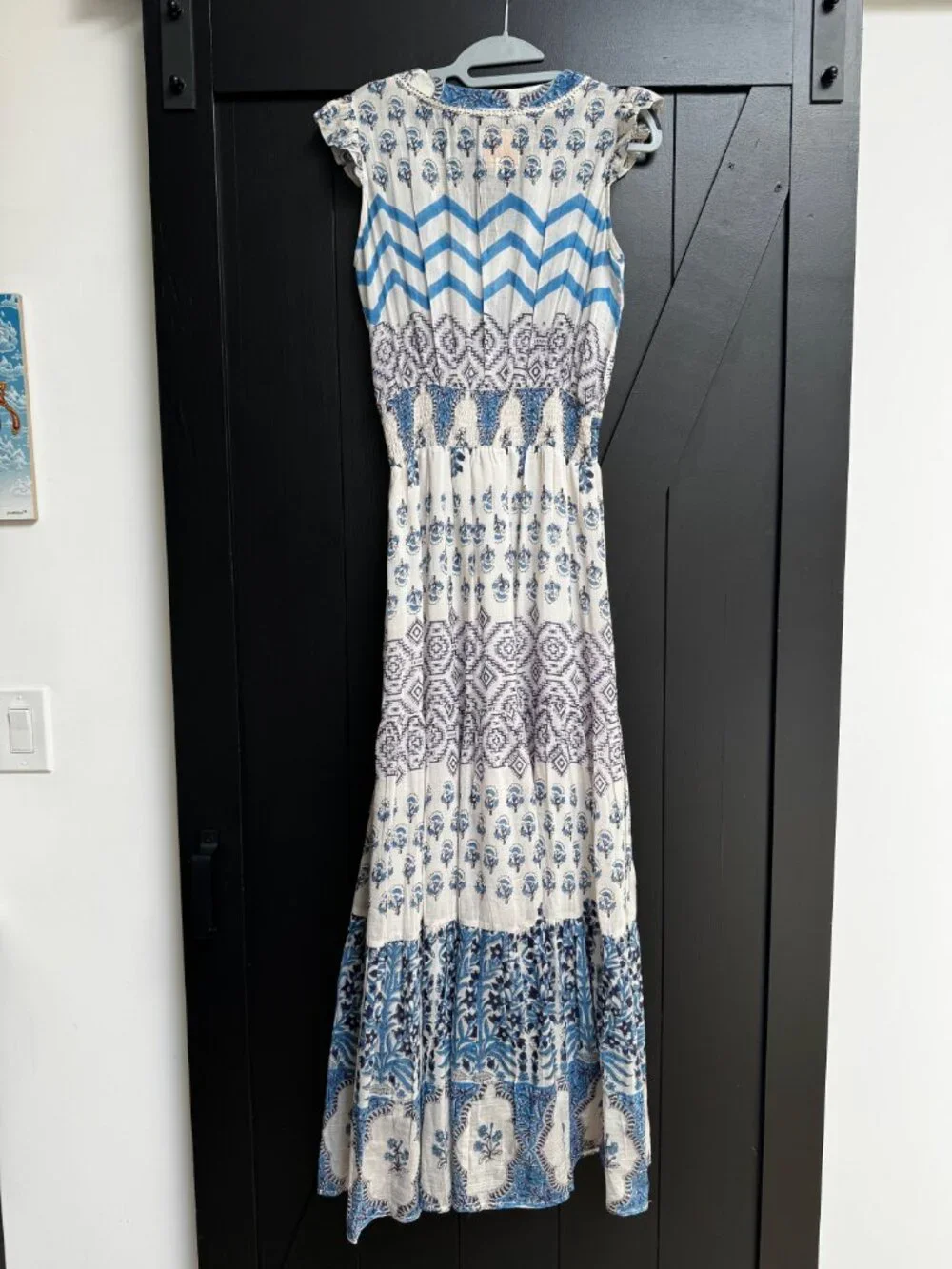 Bell by Alicia Bell Annabelle Maxi Dress -  Medium - Silk & Cotton - Like New - Picture 6 of 16